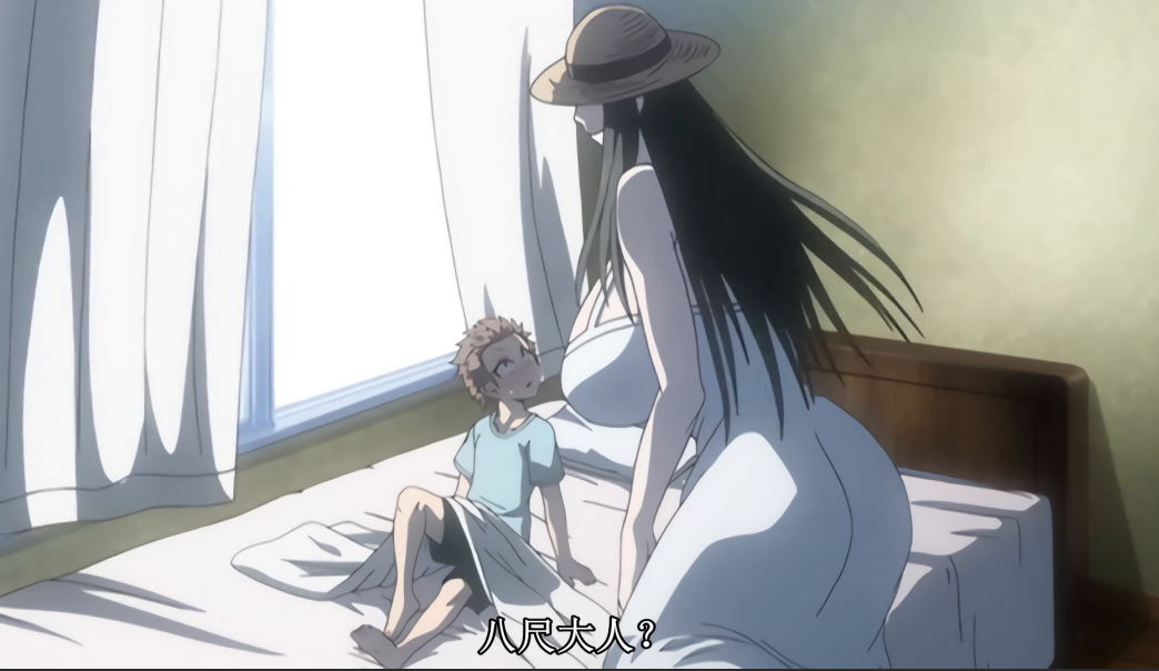 八尺大人原本是日本的恐怖怪谈，结果里番却让她成了“男孩的童贞收割机”。